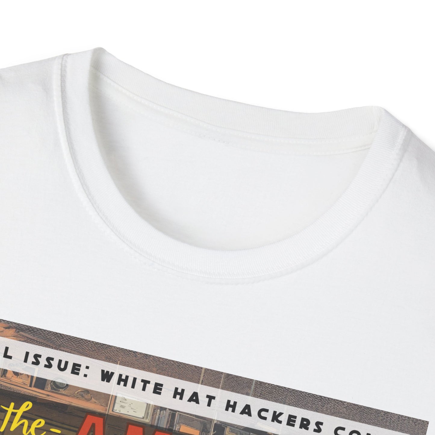 Male Superhero shirt | Vintage Comic Cybersecurity shirt