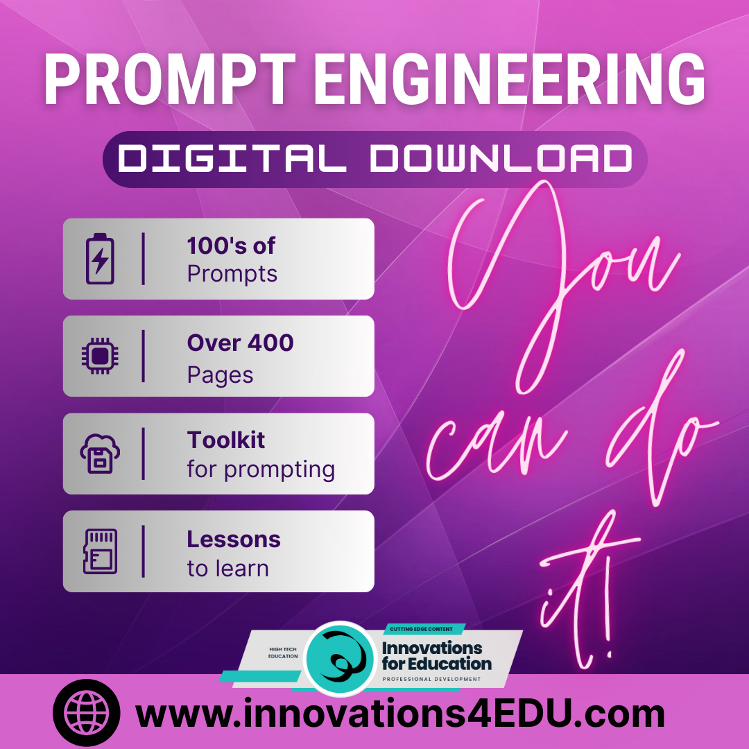 Prompt Engineering for LLM’s PDF | Story Based Lessons | 100's of Copy & Paste Prompts | Instant Download