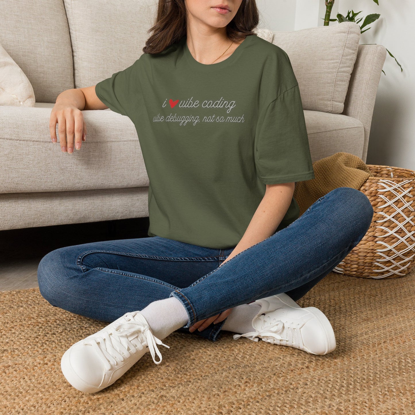 I love Vibe Coding, Debugging Not so much Vibe Coder shirt | For anyone who loves using to Vibe Code but hates debugging | Tech shirt