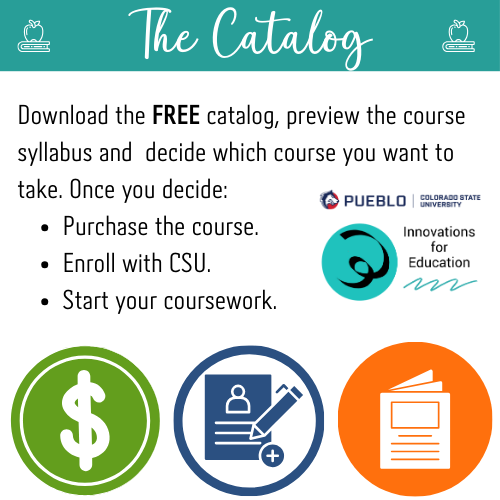 A Two Graduate Hour PD Credit 🍎 | 501 Courses offered through CSU | Instant Download