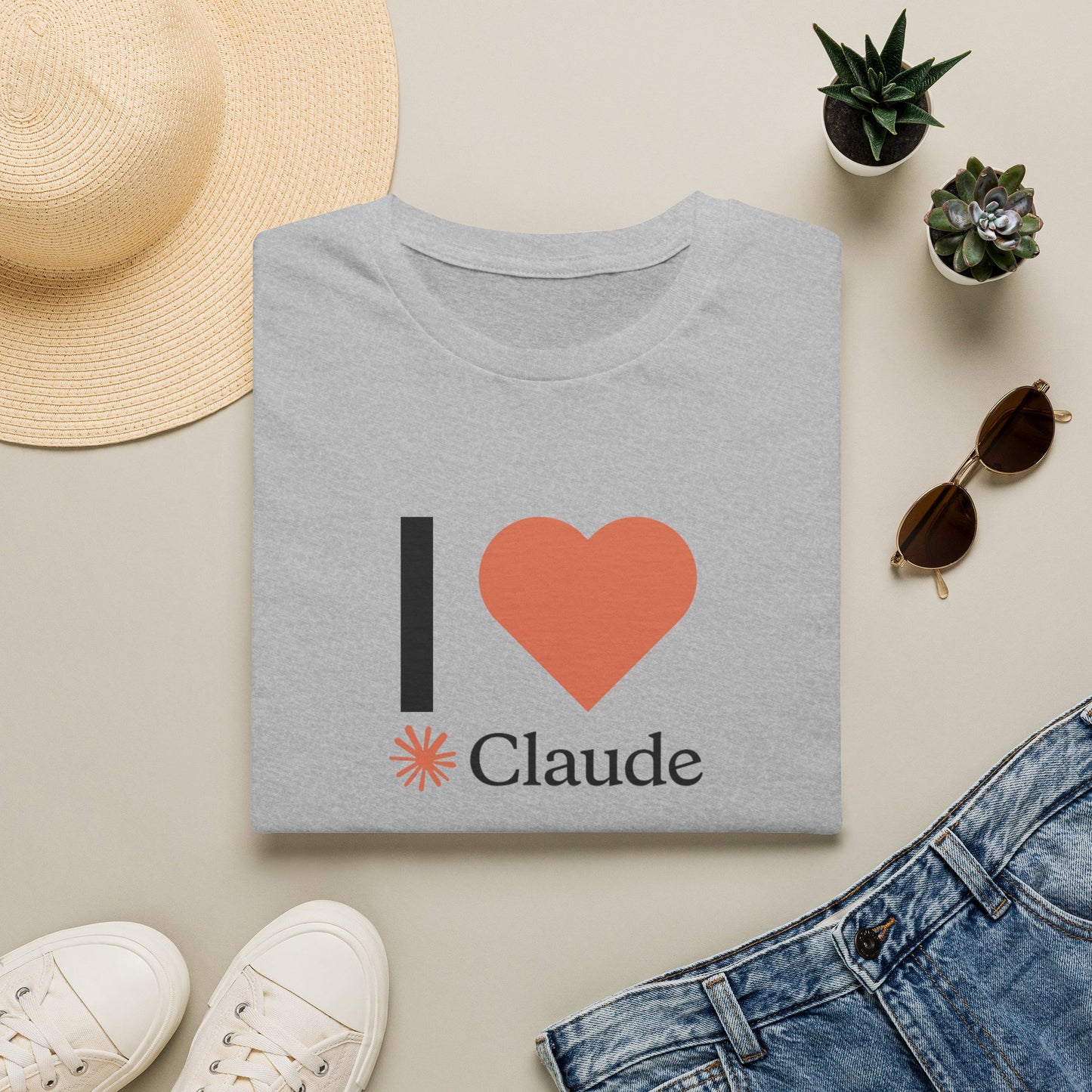 I love Claude shirt | Tech Shirt | Claude Vibe Coder shirt | For anyone who loves using Claude to Run their business