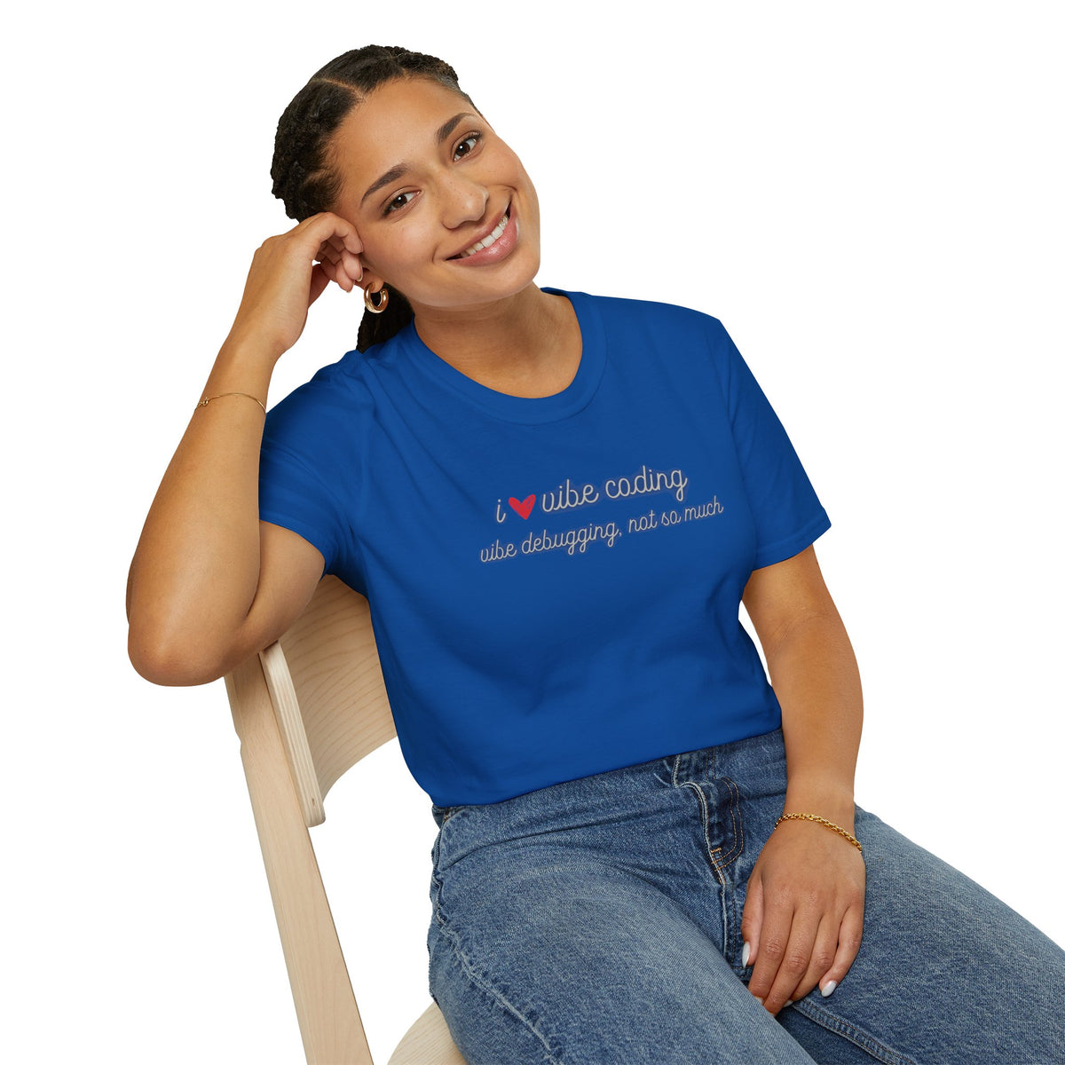 I love Vibe Coding, Debugging Not so much Vibe Coder shirt | For anyone who loves using to Vibe Code but hates debugging | Tech shirt