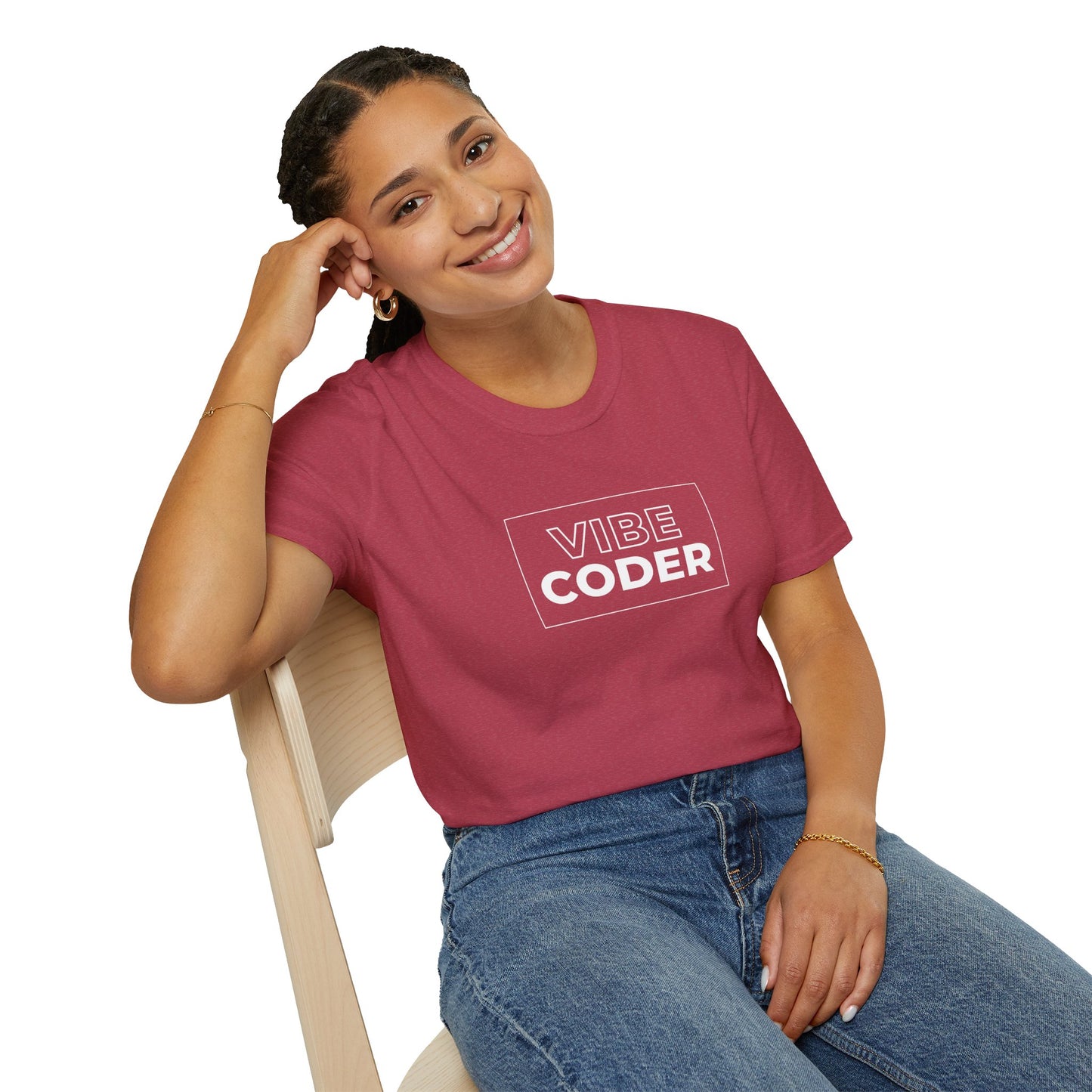 Vibe Coder T-Shirt | Casual Graphic Tee for Programmers & Tech Creatives