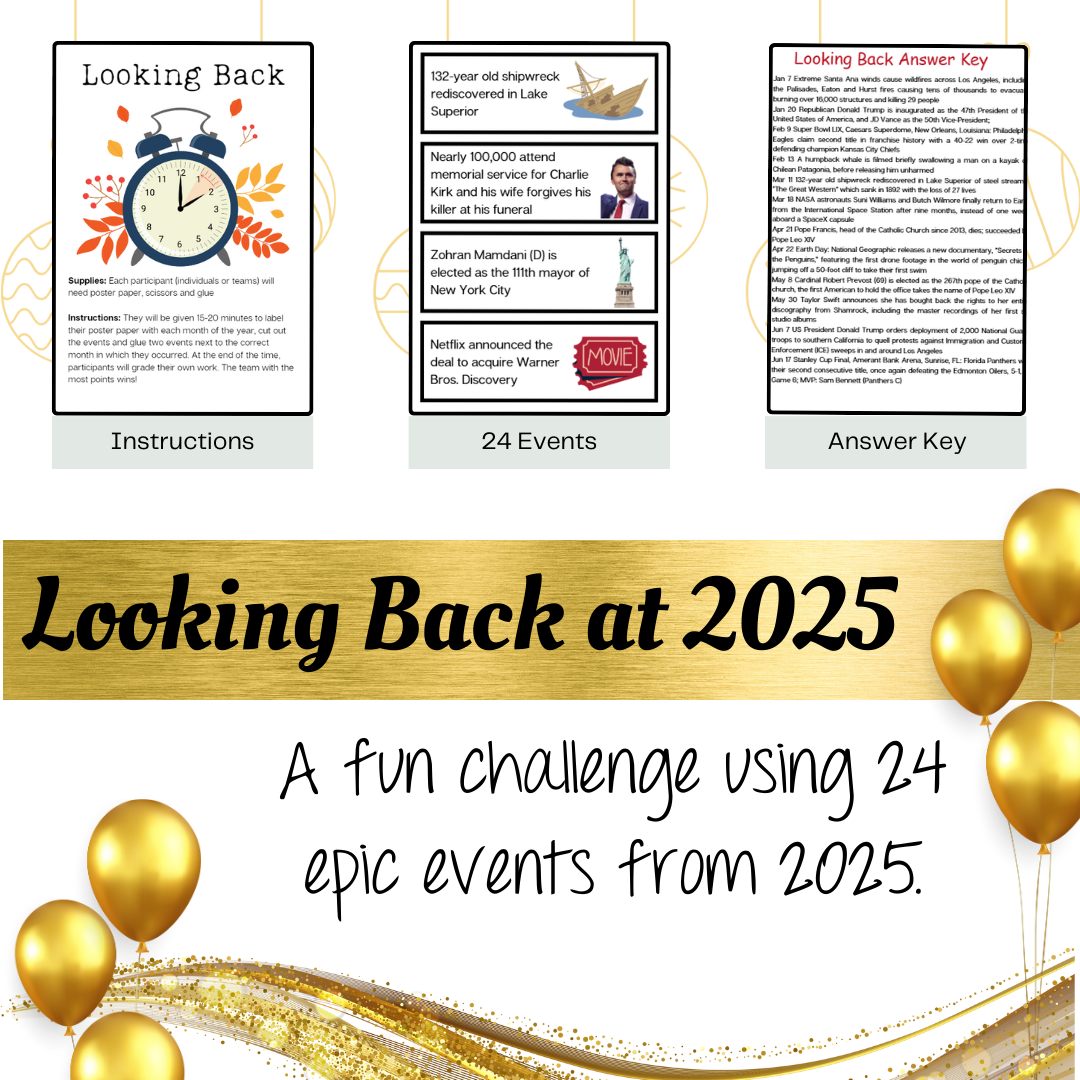 New Years Games Set 3: 5 NYE Games for 2024 New Years Eve Party | Customized for 2024 | Find Your 2025 Year of the Snake Name | Instant Download