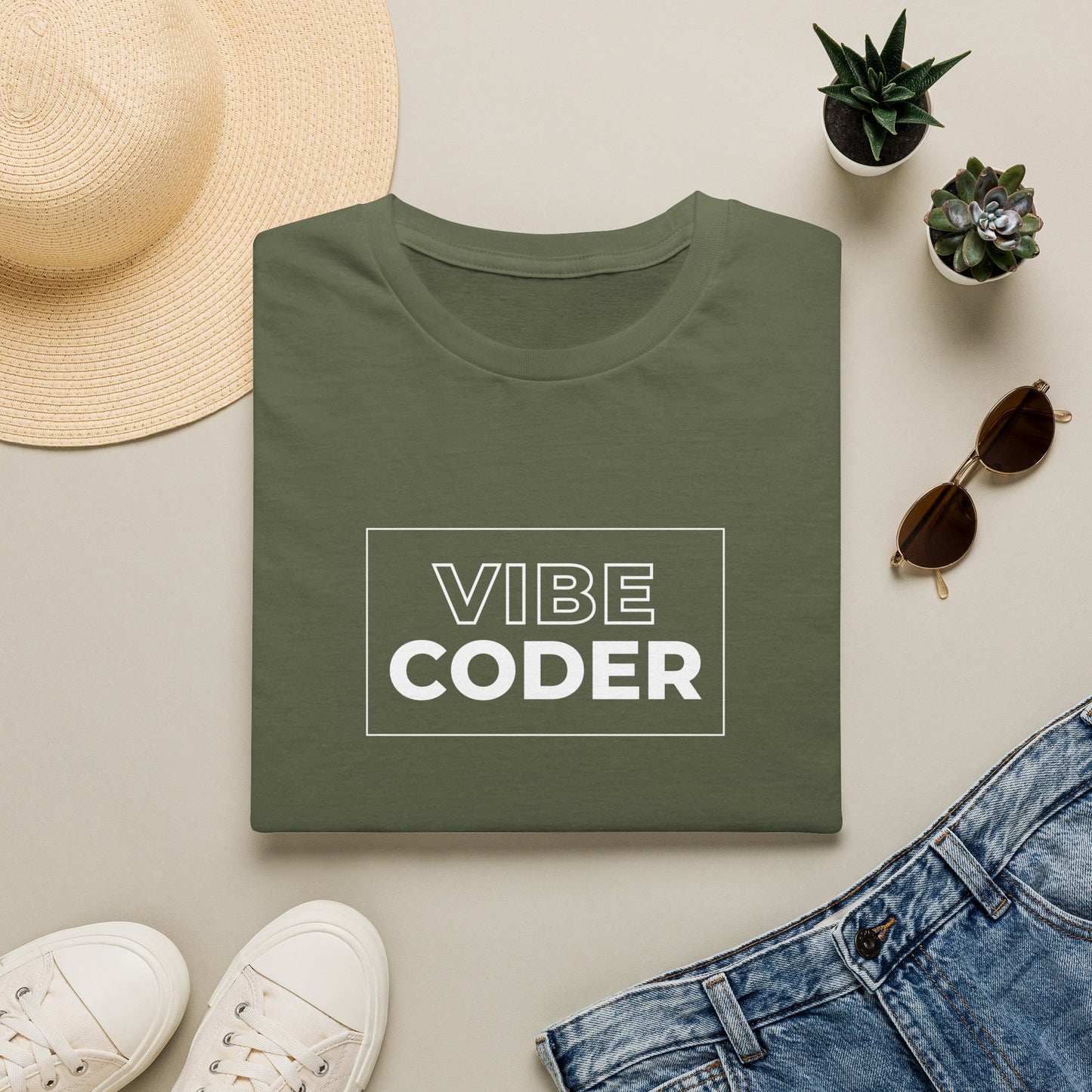Vibe Coder T-Shirt | Casual Graphic Tee for Programmers & Tech Creatives