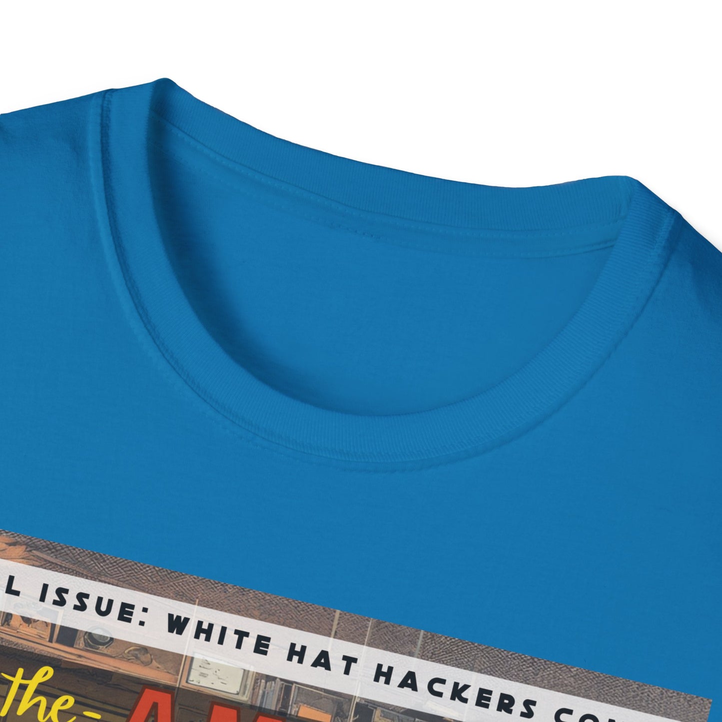 Male Superhero shirt | Vintage Comic Cybersecurity shirt