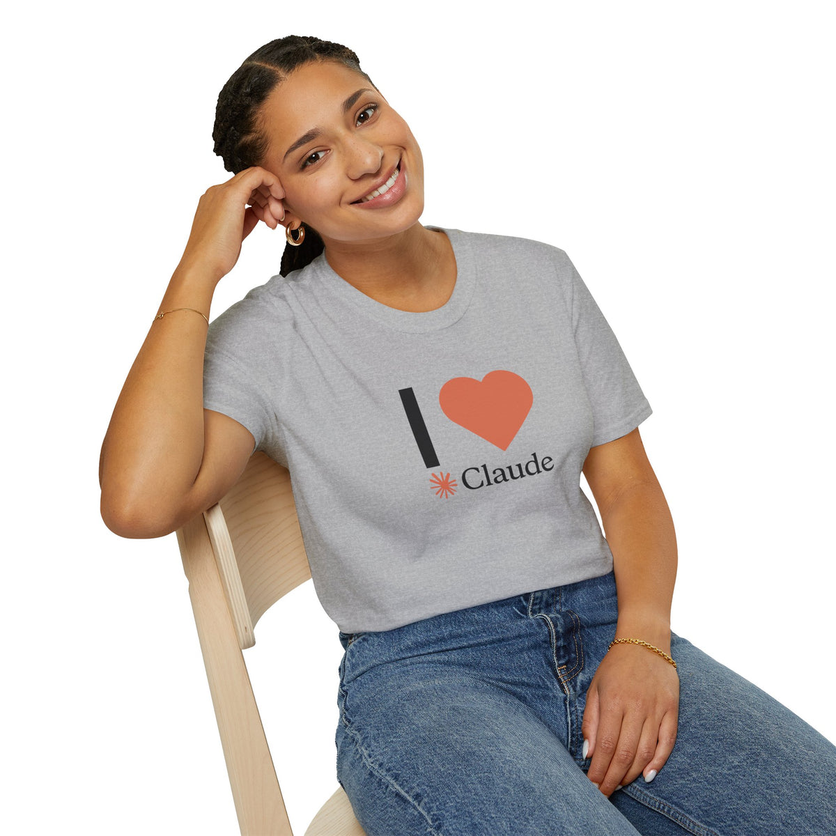 I love Claude shirt | Tech Shirt | Claude Vibe Coder shirt | For anyone who loves using Claude to Run their business