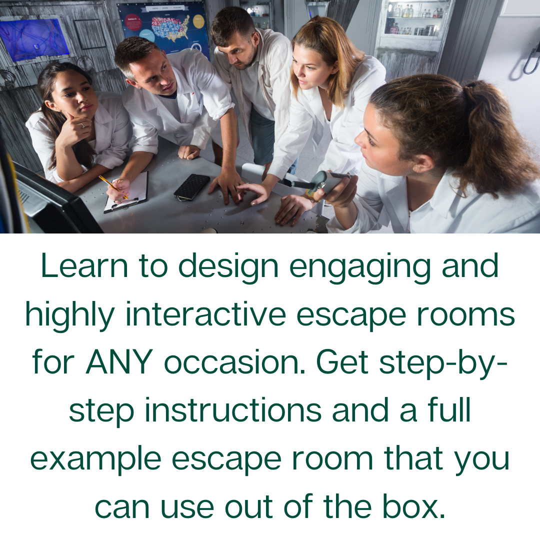 Escape Room Party Guide: Create Your Own CUSTOM Escape Room: with Themes, Characters, Games, & Puzzle Ideas |Instant Download