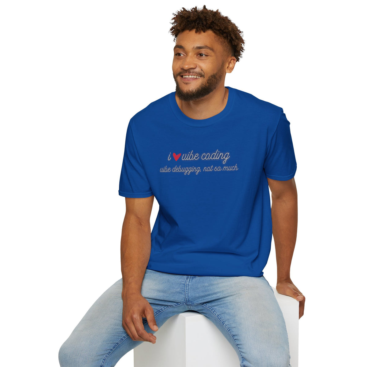 I love Vibe Coding, Debugging Not so much Vibe Coder shirt | For anyone who loves using to Vibe Code but hates debugging | Tech shirt