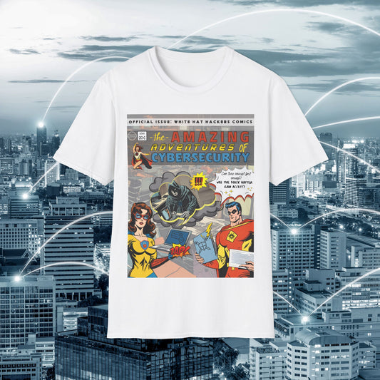 Superhero shirt Cybersecurity Vintage Comic shirt | Female Superhero | Girls in STEM shirt