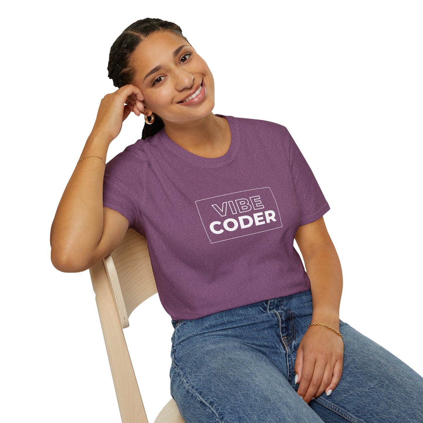 Vibe Coder T-Shirt | Casual Graphic Tee for Programmers & Tech Creatives