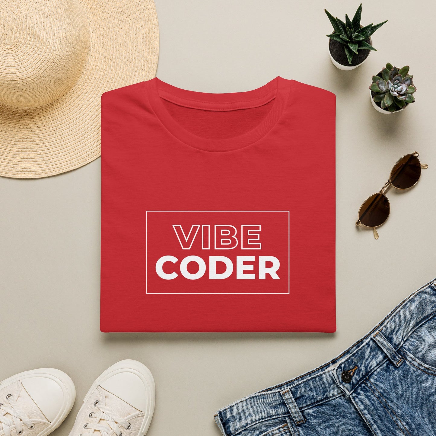 Vibe Coder T-Shirt | Casual Graphic Tee for Programmers & Tech Creatives