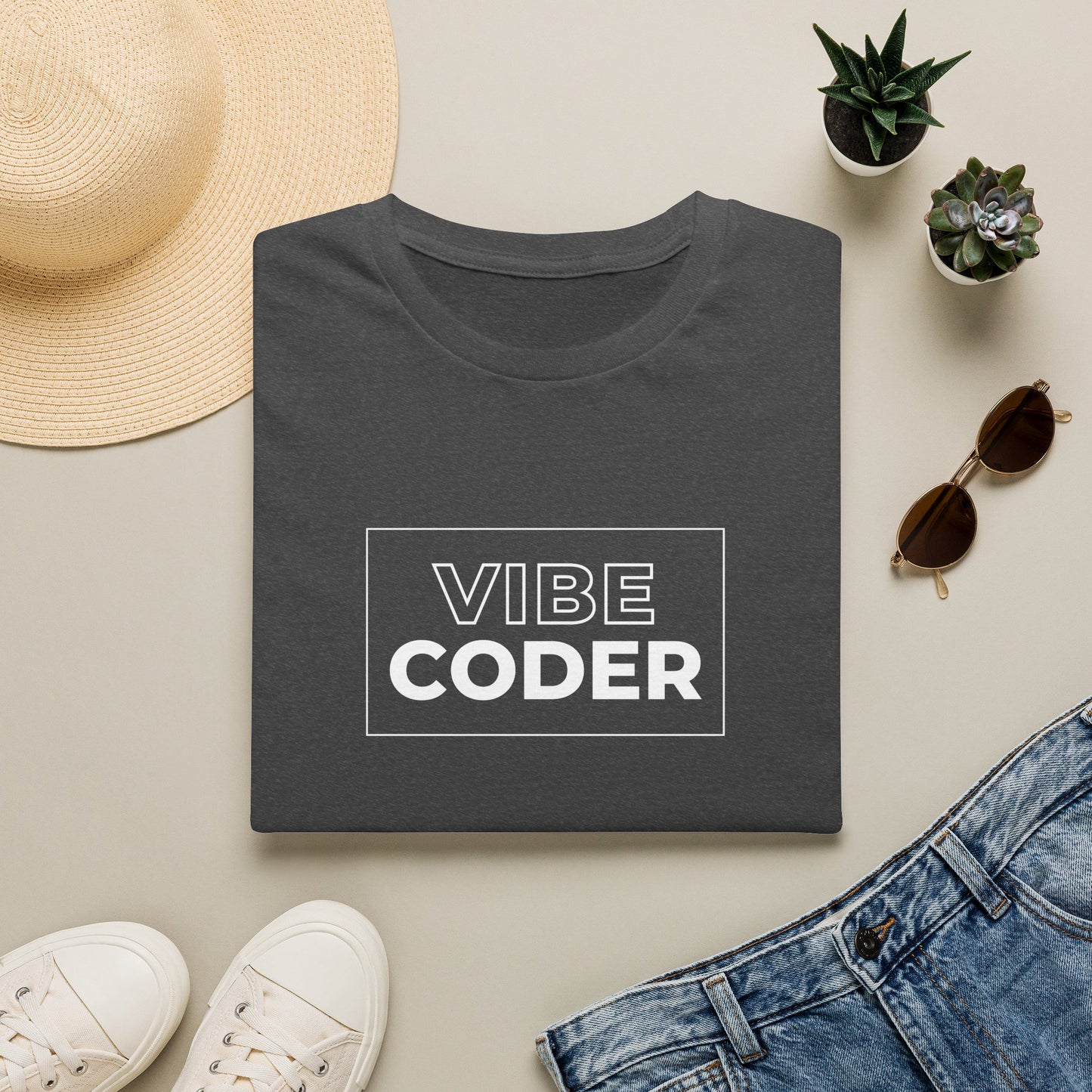 Vibe Coder T-Shirt | Casual Graphic Tee for Programmers & Tech Creatives