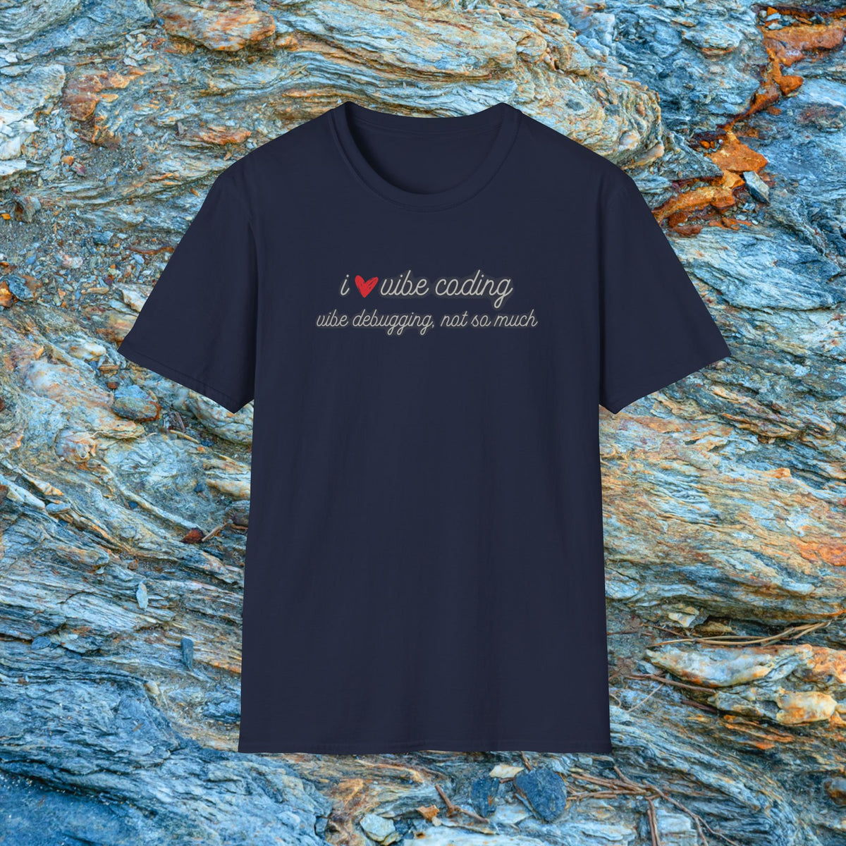 I love Vibe Coding, Debugging Not so much Vibe Coder shirt | For anyone who loves using to Vibe Code but hates debugging | Tech shirt
