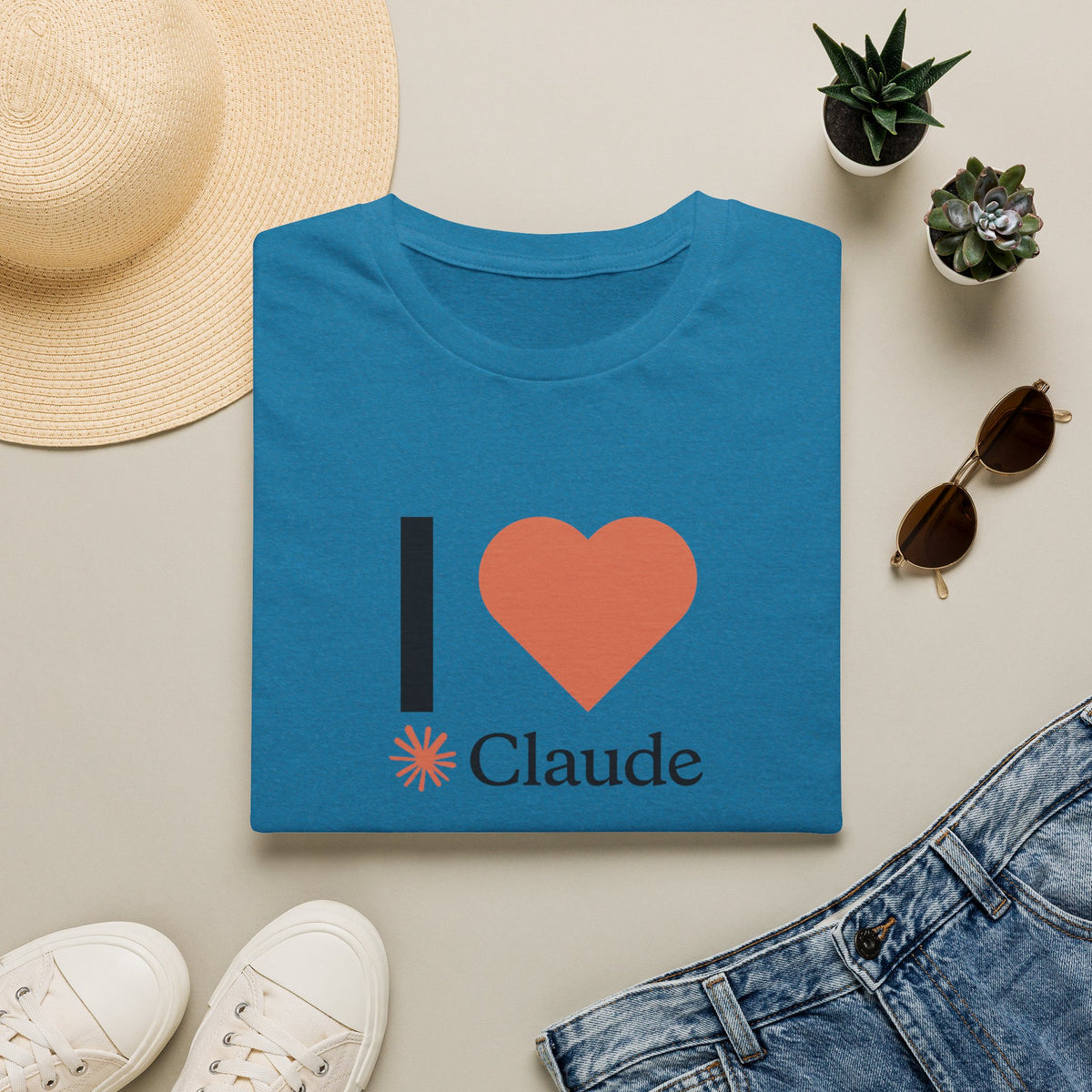 I love Claude shirt | Tech Shirt | Claude Vibe Coder shirt | For anyone who loves using Claude to Run their business