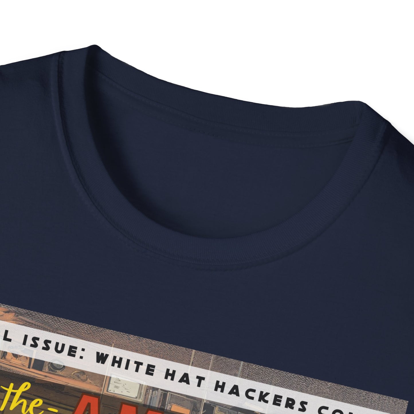 Male Superhero shirt | Vintage Comic Cybersecurity shirt