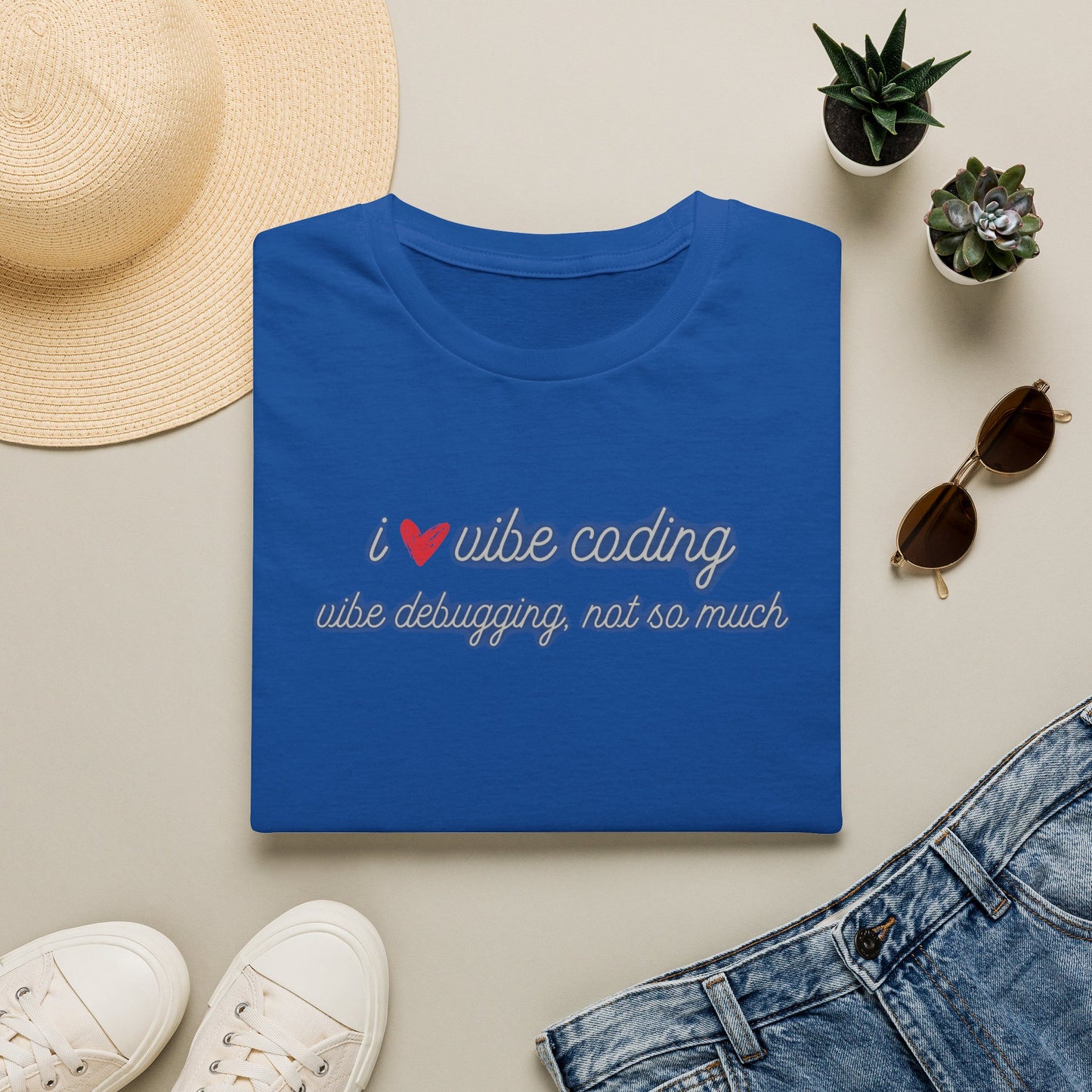 I love Vibe Coding, Debugging Not so much Vibe Coder shirt | For anyone who loves using to Vibe Code but hates debugging | Tech shirt