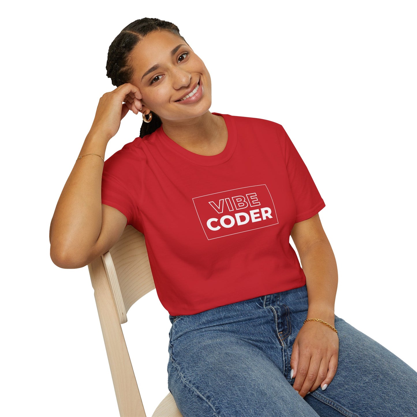Vibe Coder T-Shirt | Casual Graphic Tee for Programmers & Tech Creatives