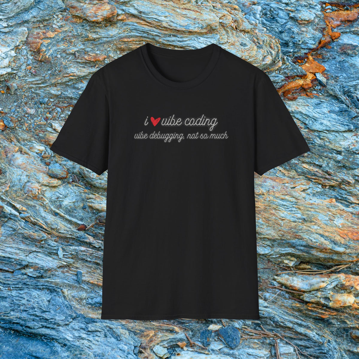 I love Vibe Coding, Debugging Not so much Vibe Coder shirt | For anyone who loves using to Vibe Code but hates debugging | Tech shirt