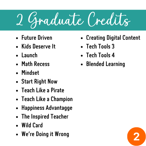 A Two Graduate Hour PD Credit 🍎 | 501 Courses offered through CSU | Instant Download