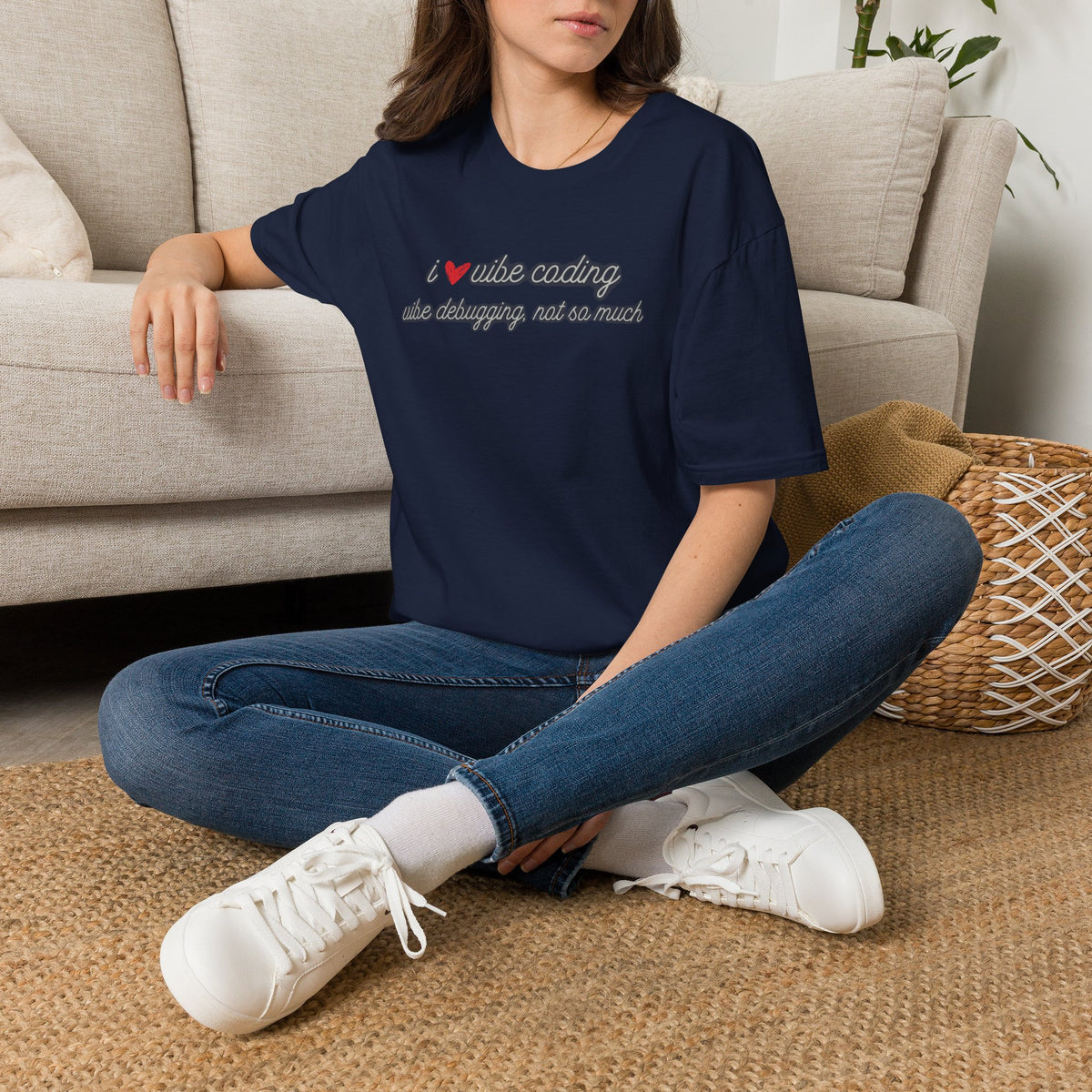 I love Vibe Coding, Debugging Not so much Vibe Coder shirt | For anyone who loves using to Vibe Code but hates debugging | Tech shirt