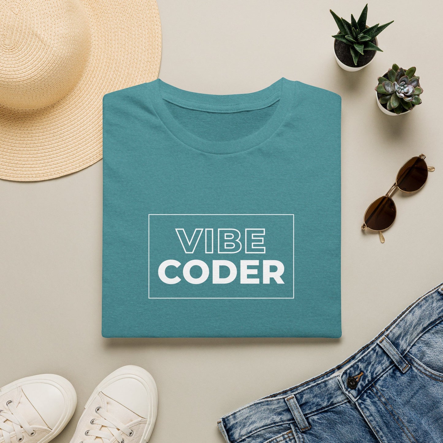 Vibe Coder T-Shirt | Casual Graphic Tee for Programmers & Tech Creatives