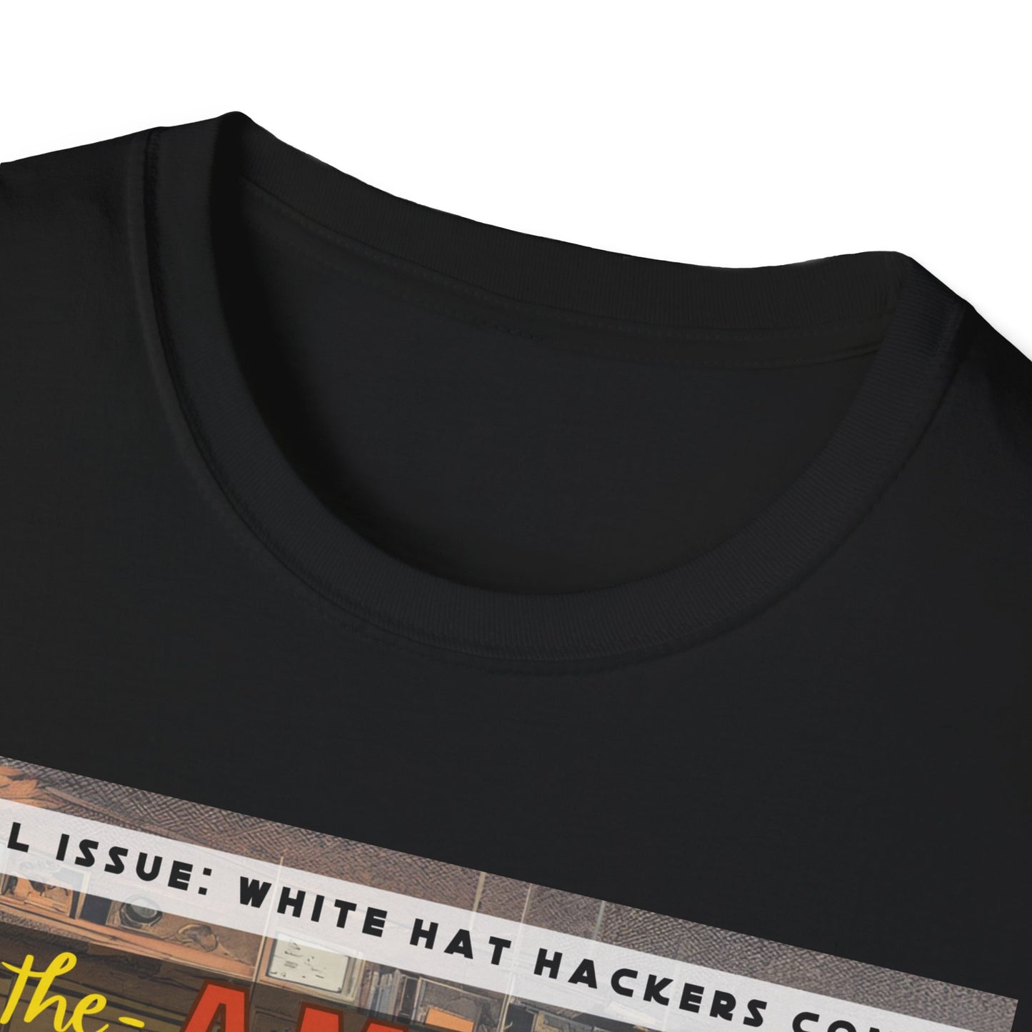 Male Superhero shirt | Vintage Comic Cybersecurity shirt