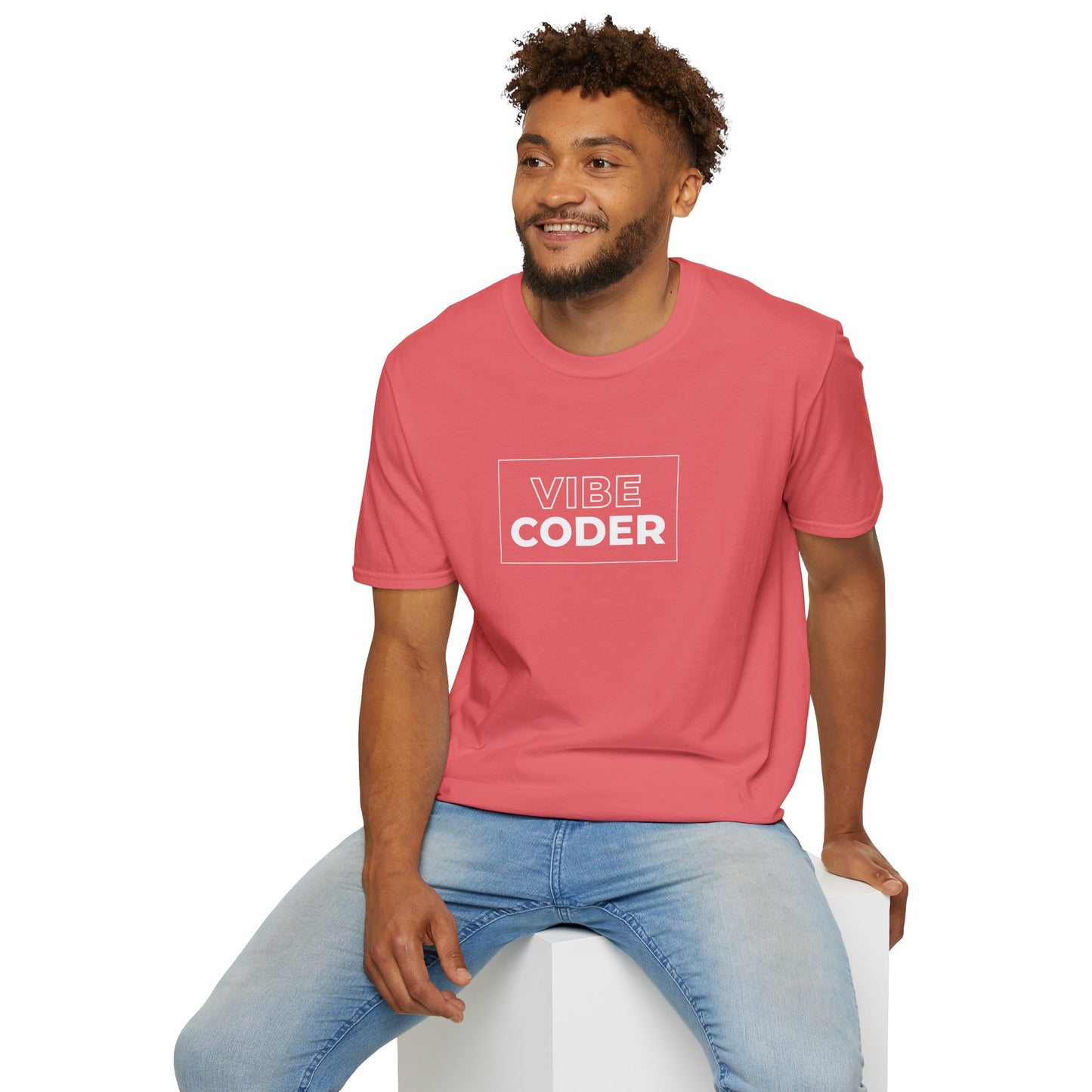 Vibe Coder T-Shirt | Casual Graphic Tee for Programmers & Tech Creatives