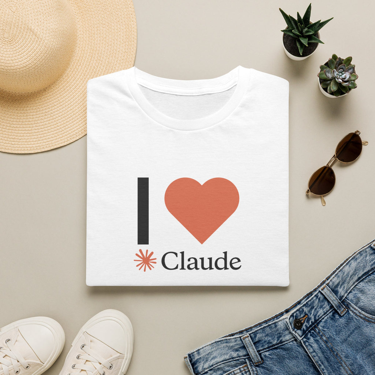 I love Claude shirt | Tech Shirt | Claude Vibe Coder shirt | For anyone who loves using Claude to Run their business