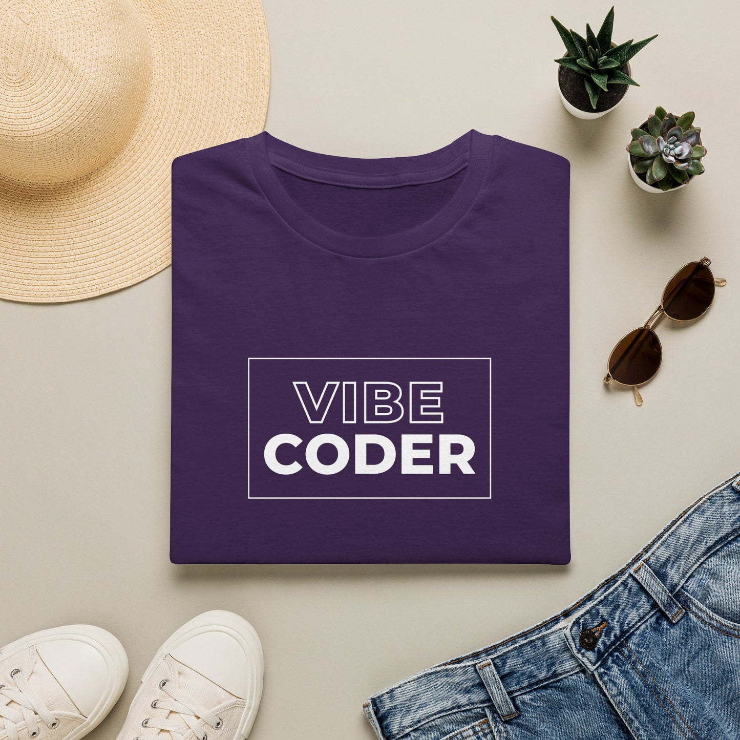 Vibe Coder T-Shirt | Casual Graphic Tee for Programmers & Tech Creatives