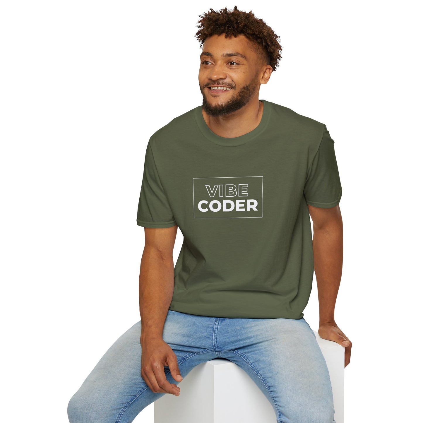 Vibe Coder T-Shirt | Casual Graphic Tee for Programmers & Tech Creatives