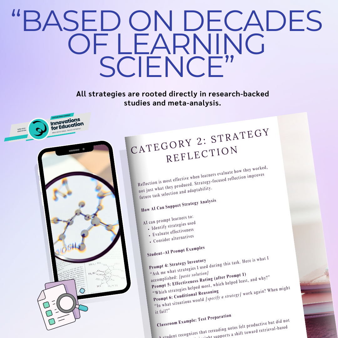 EBOOK: Learning How to Learn in the Age of AI Research-Based Strategies for Building Metacognition in Grades 6–12