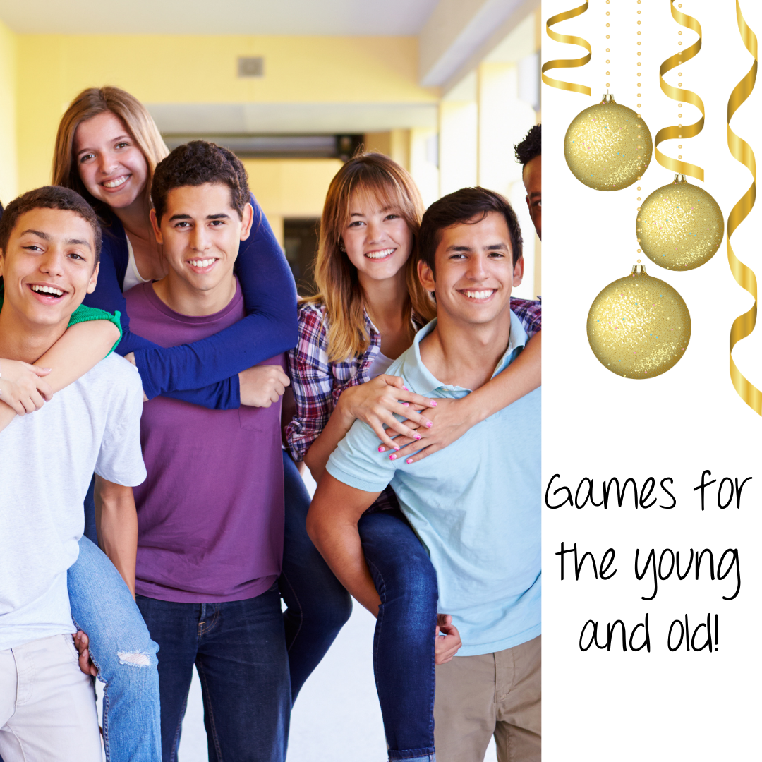 Christmas Games Set 5: 5 Printables for Office or Family Holiday Party | 30 Bingo Cards | Find Candy Name | Christmas Crossword | Instant Download
