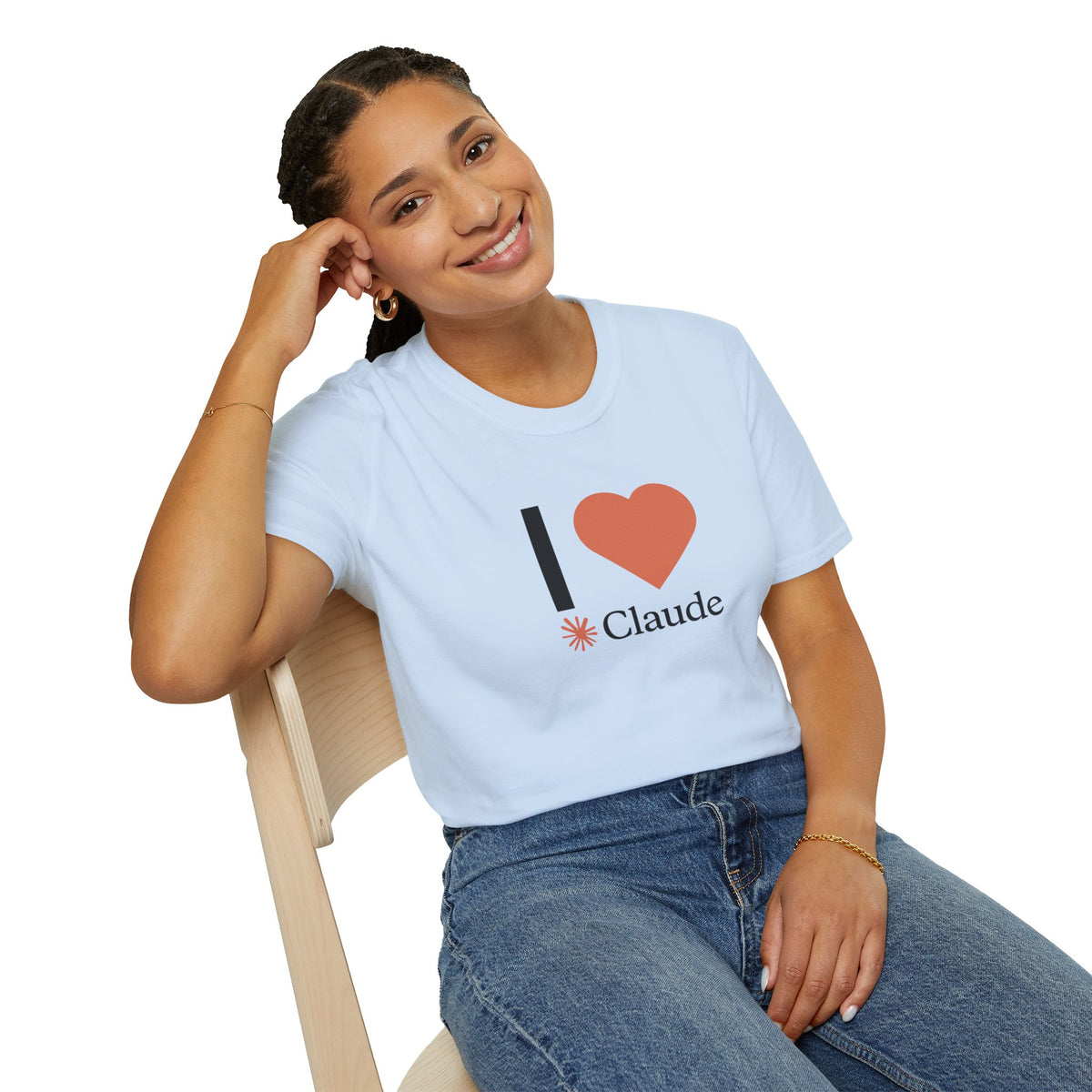 I love Claude shirt | Tech Shirt | Claude Vibe Coder shirt | For anyone who loves using Claude to Run their business