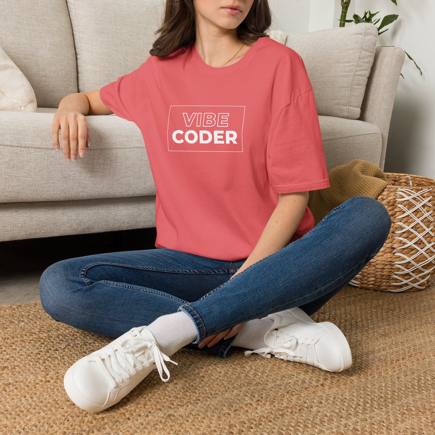 Vibe Coder T-Shirt | Casual Graphic Tee for Programmers & Tech Creatives