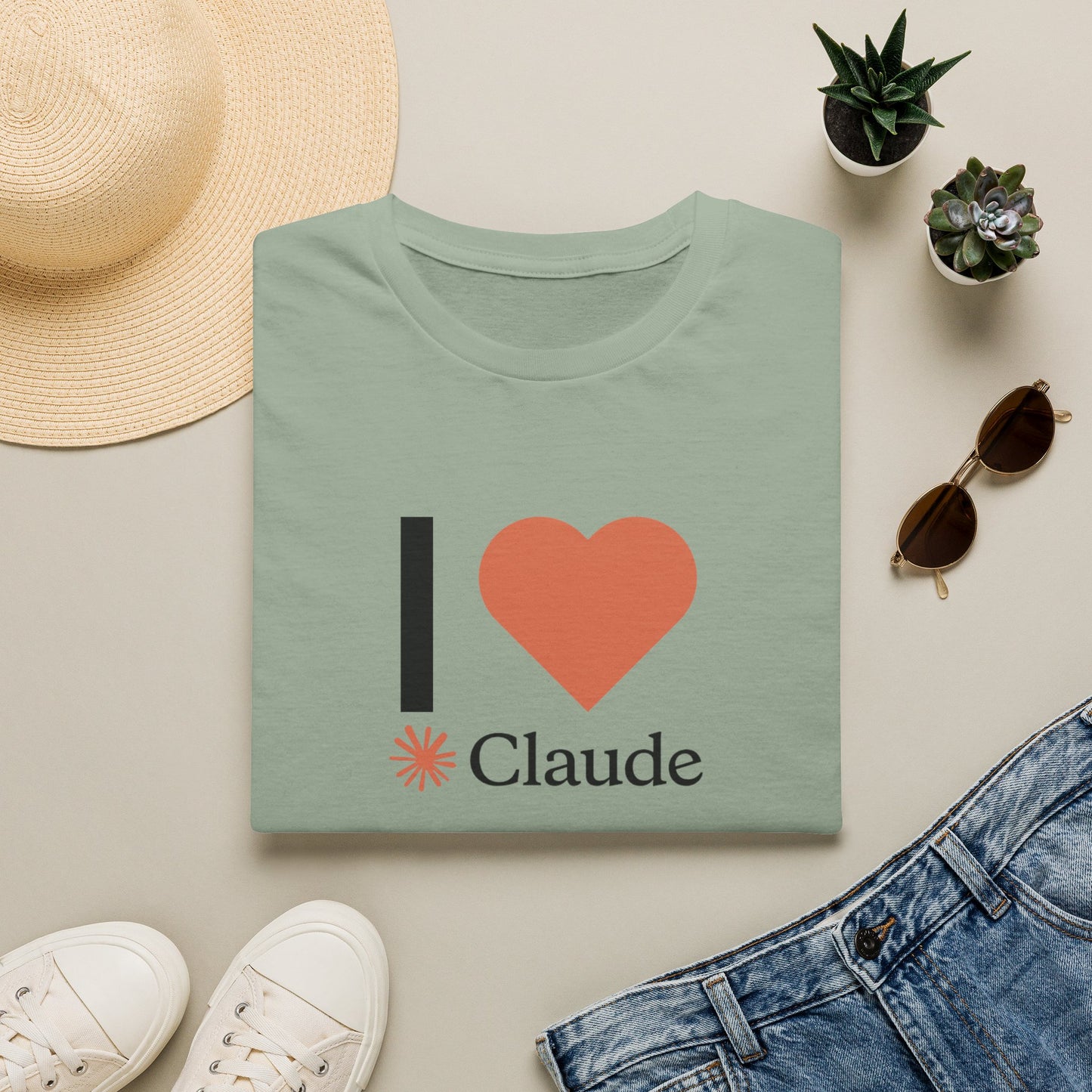 I love Claude shirt | Tech Shirt | Claude Vibe Coder shirt | For anyone who loves using Claude to Run their business
