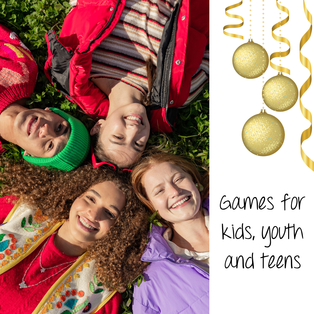 Christmas Games Set 6: 10 High-Energy Low Prep Christmas Games for Kids Tweens & Teens | Holiday Classroom Games | Team Challenge Idea | Instant Download