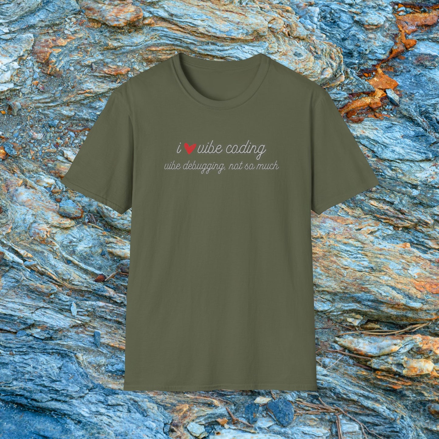 I love Vibe Coding, Debugging Not so much Vibe Coder shirt | For anyone who loves using to Vibe Code but hates debugging | Tech shirt
