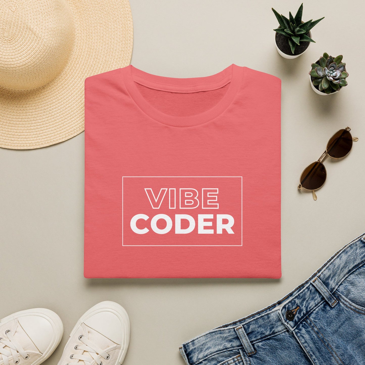 Vibe Coder T-Shirt | Casual Graphic Tee for Programmers & Tech Creatives