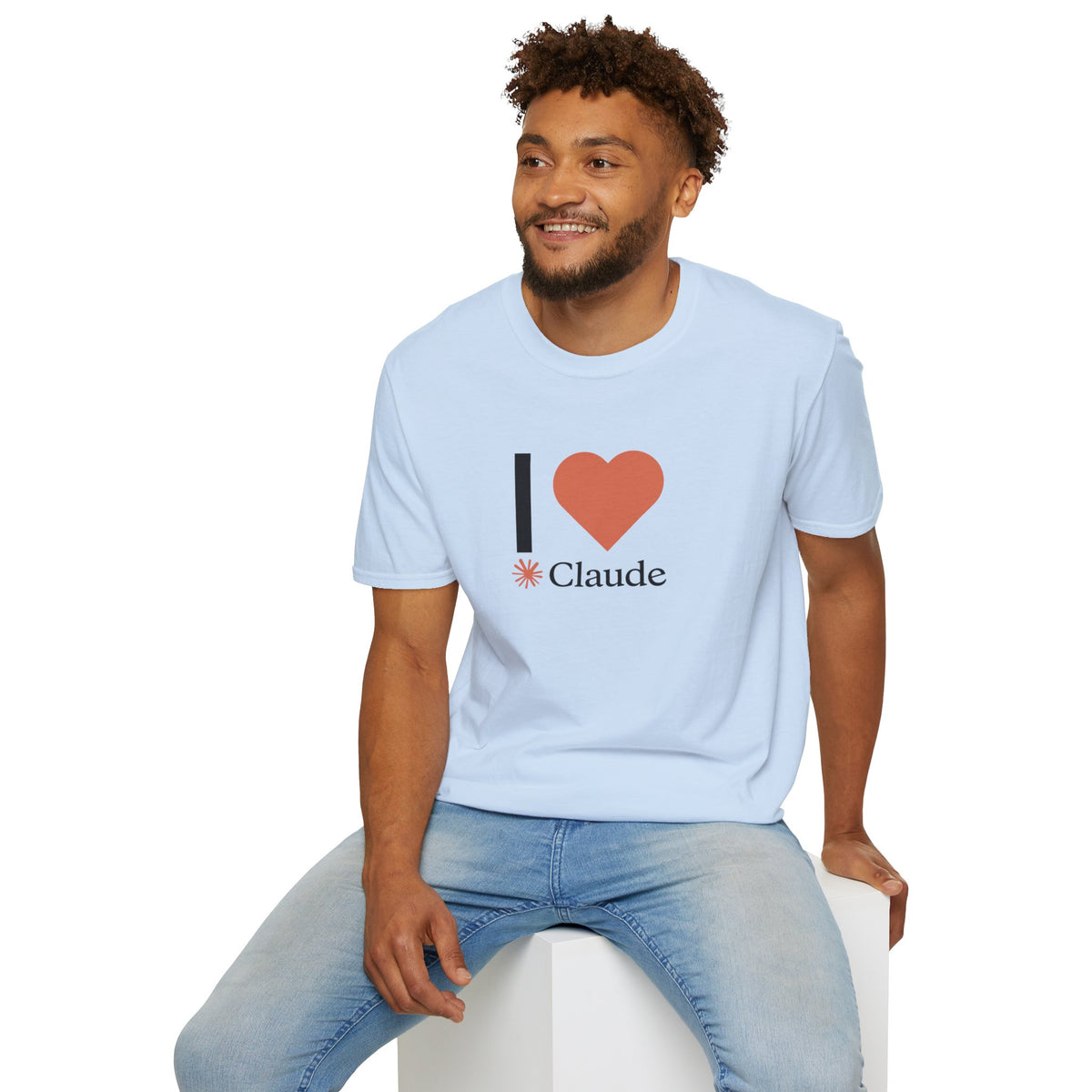 I love Claude shirt | Tech Shirt | Claude Vibe Coder shirt | For anyone who loves using Claude to Run their business