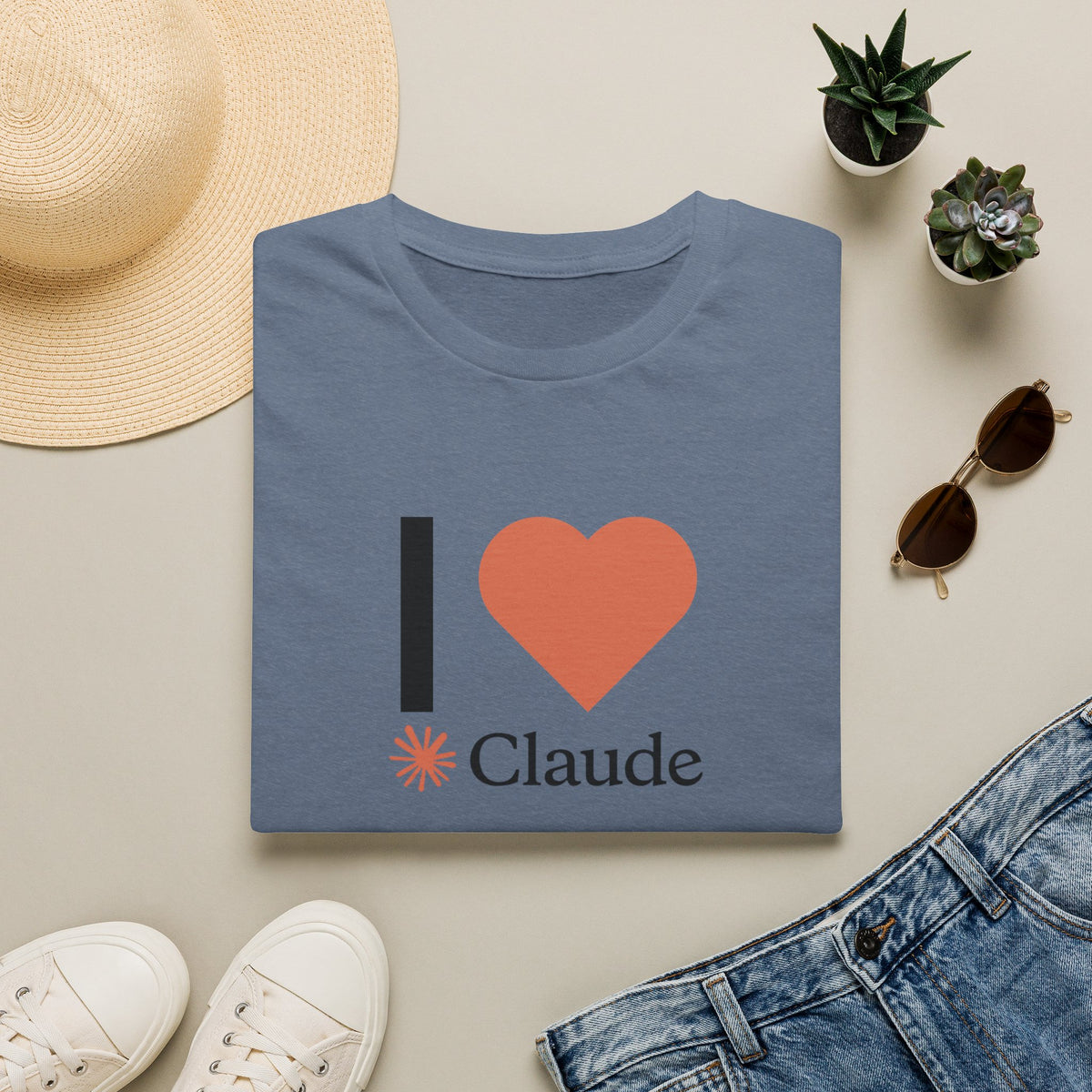 I love Claude shirt | Tech Shirt | Claude Vibe Coder shirt | For anyone who loves using Claude to Run their business