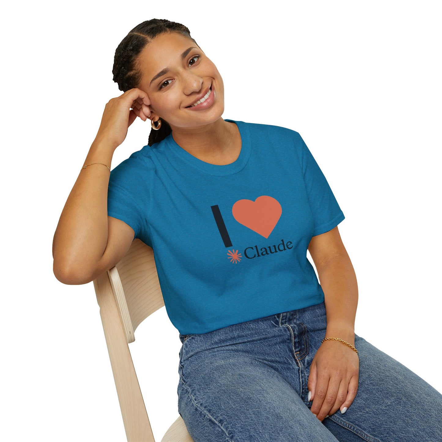 I love Claude shirt | Tech Shirt | Claude Vibe Coder shirt | For anyone who loves using Claude to Run their business