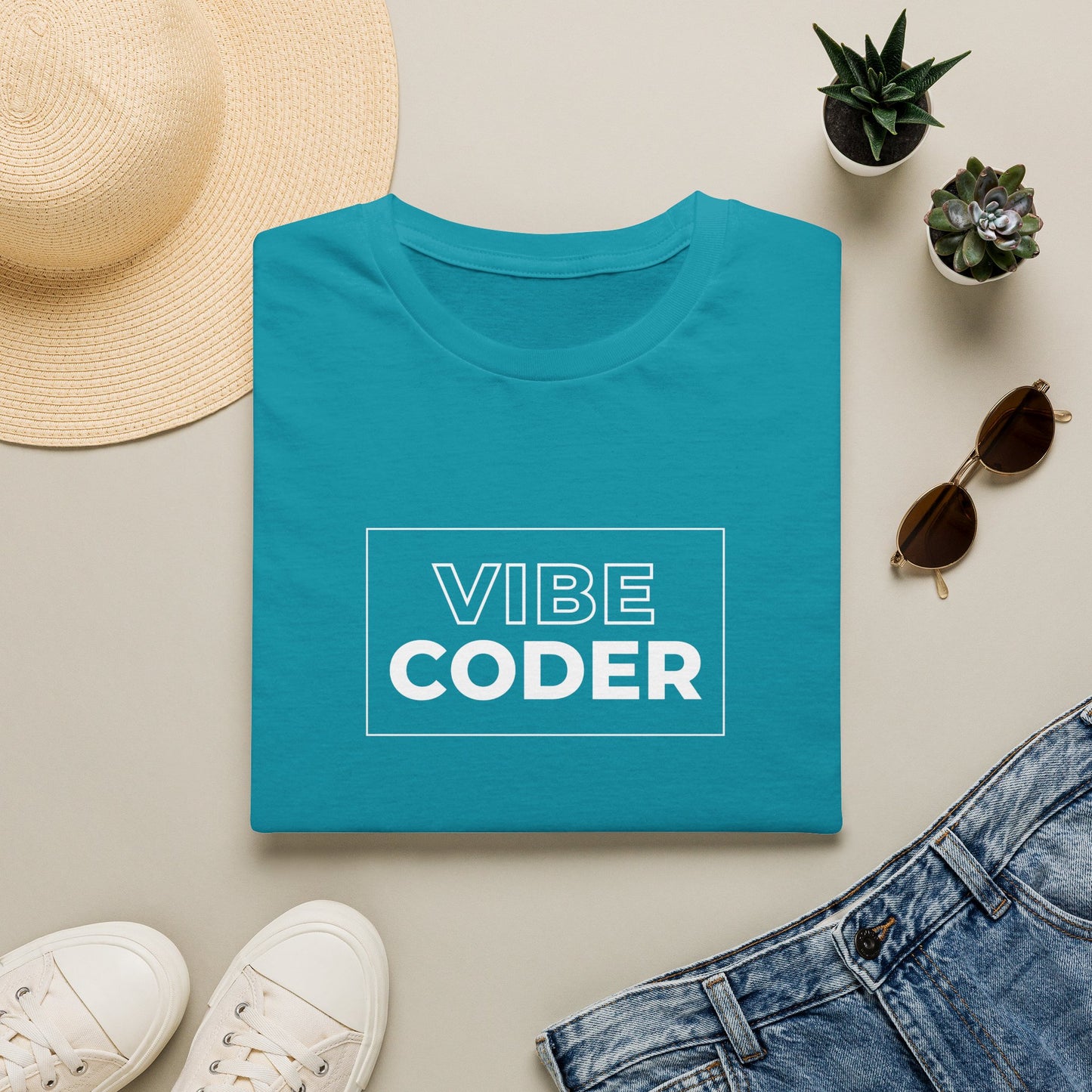 Vibe Coder T-Shirt | Casual Graphic Tee for Programmers & Tech Creatives
