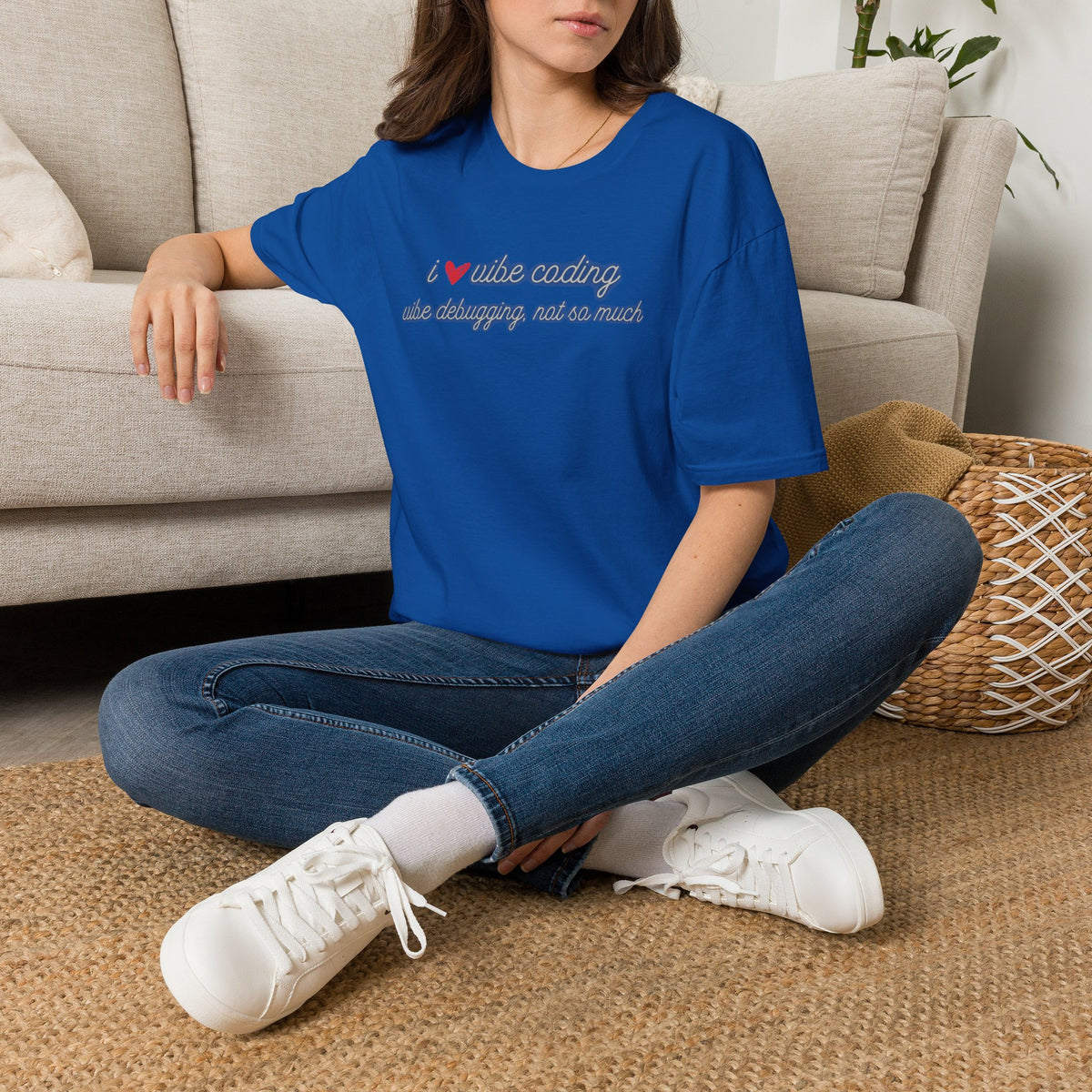 I love Vibe Coding, Debugging Not so much Vibe Coder shirt | For anyone who loves using to Vibe Code but hates debugging | Tech shirt