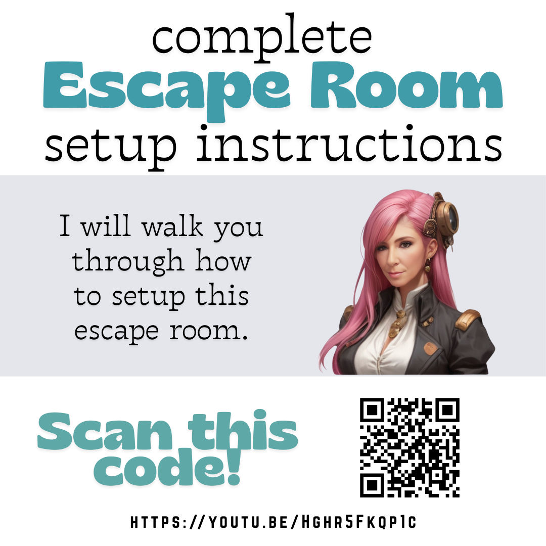 Torah Escape Room Digital Files | Interactive Bible Learning Activity for Jewish & Christian Education | Instant Download