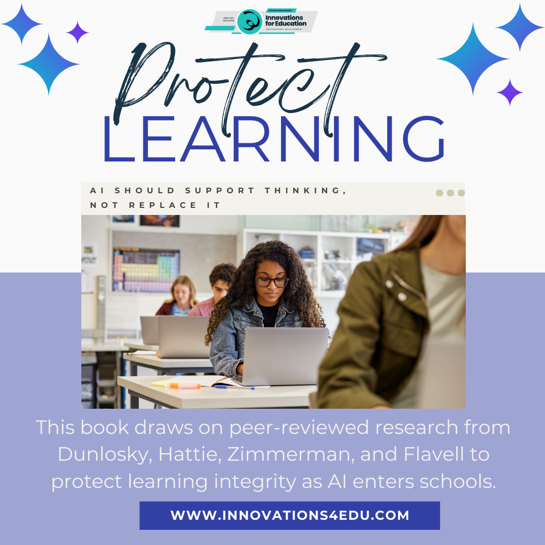 EBOOK: Learning How to Learn in the Age of AI Research-Based Strategies for Building Metacognition in Grades 6–12