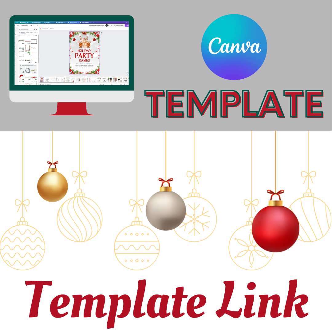 Christmas Escape Room Set 1: Save Santa from Scrooge and the Grinch | Christmas Game for Kids | Team Game | Instant Download