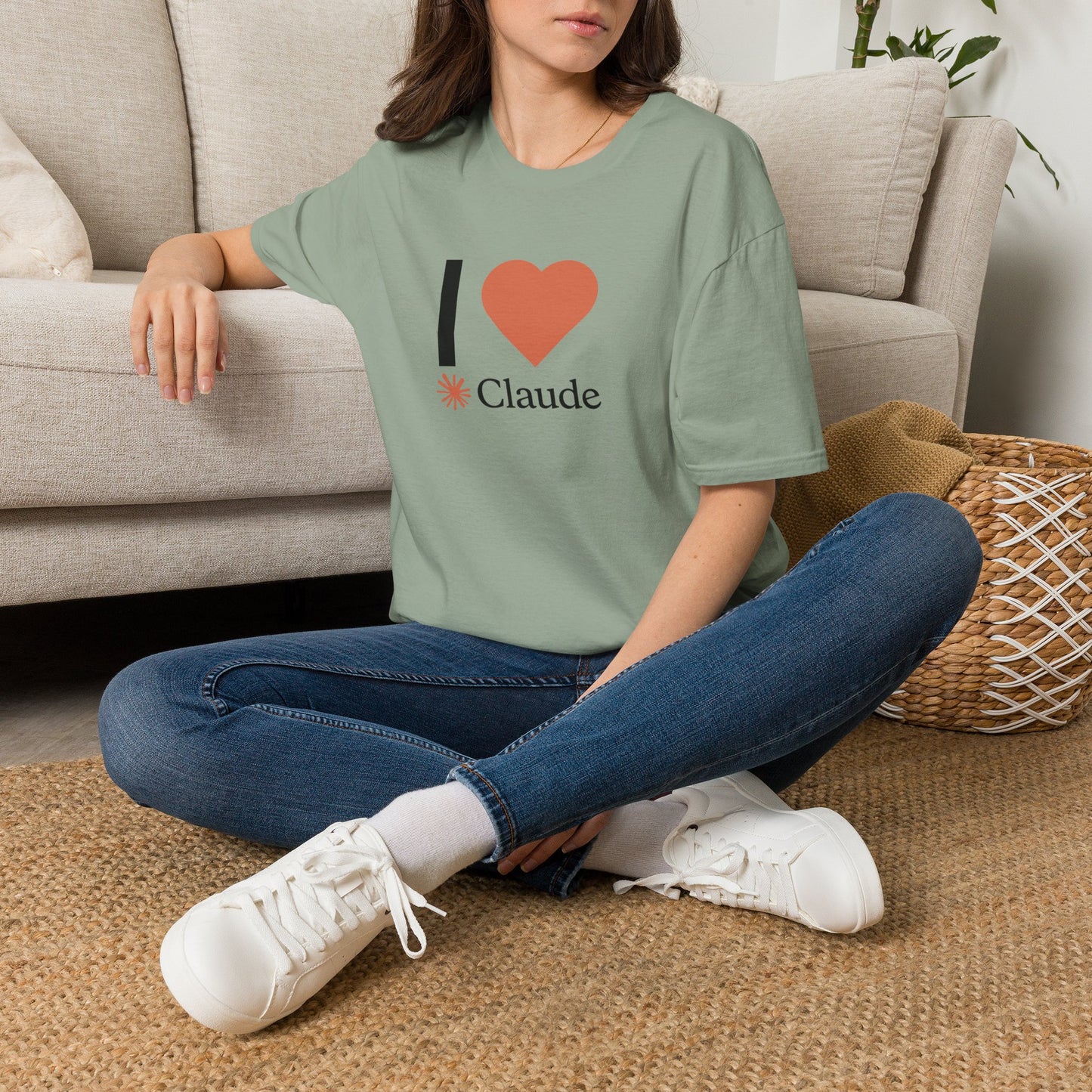 I love Claude shirt | Tech Shirt | Claude Vibe Coder shirt | For anyone who loves using Claude to Run their business