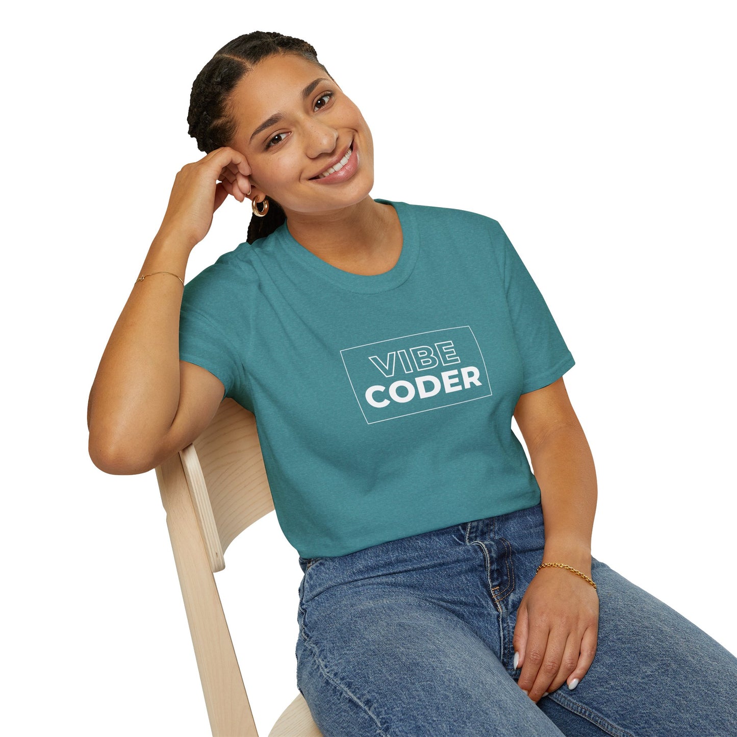 Vibe Coder T-Shirt | Casual Graphic Tee for Programmers & Tech Creatives