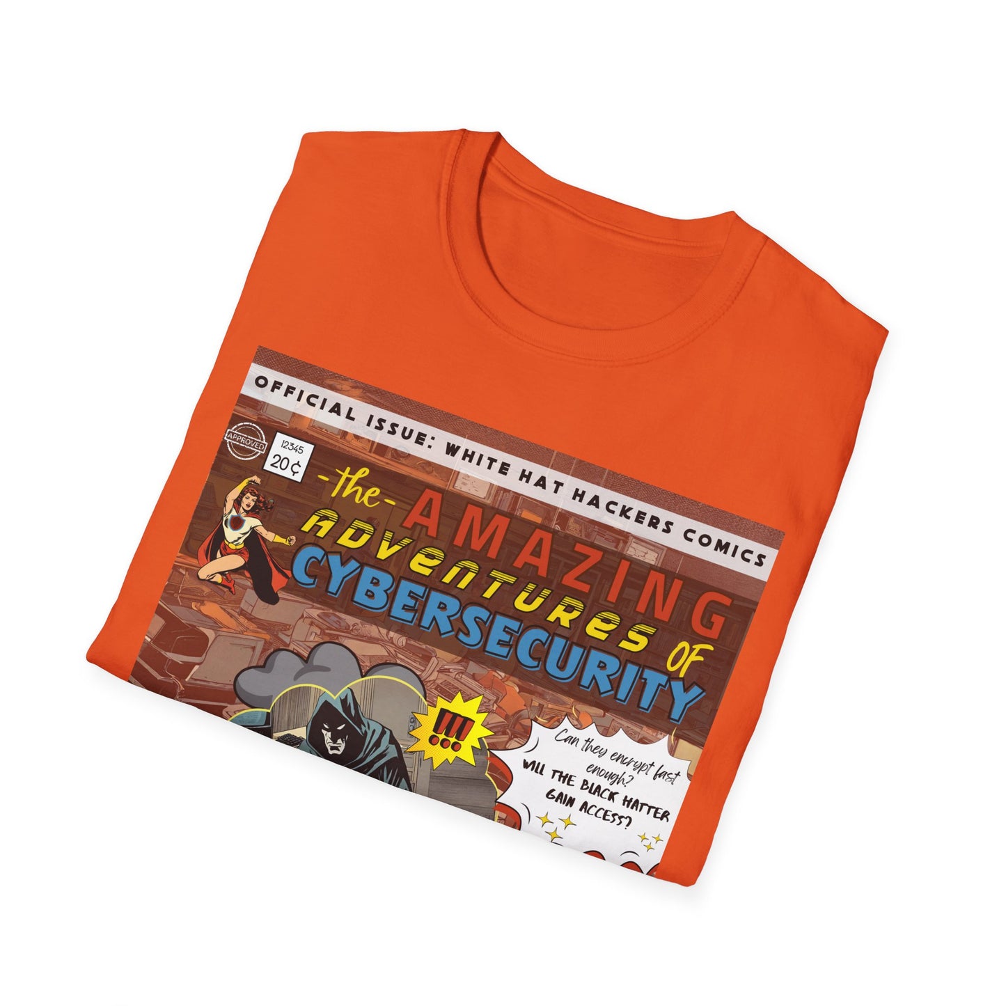 Superhero shirt Cybersecurity Vintage Comic shirt | Female Superhero | Girls in STEM shirt
